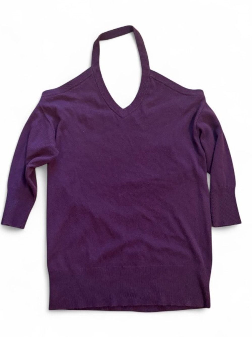 Off the Shoulder Cashmere Sweater